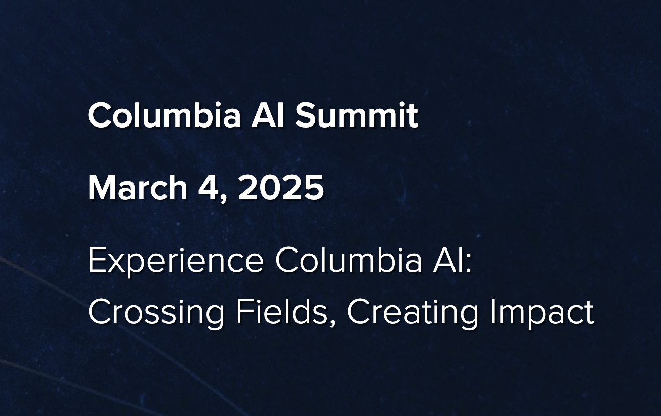 Columbia AI Summit