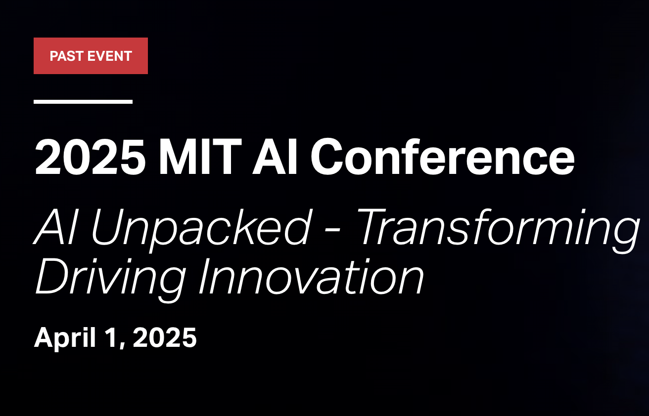 MIT AI Conference